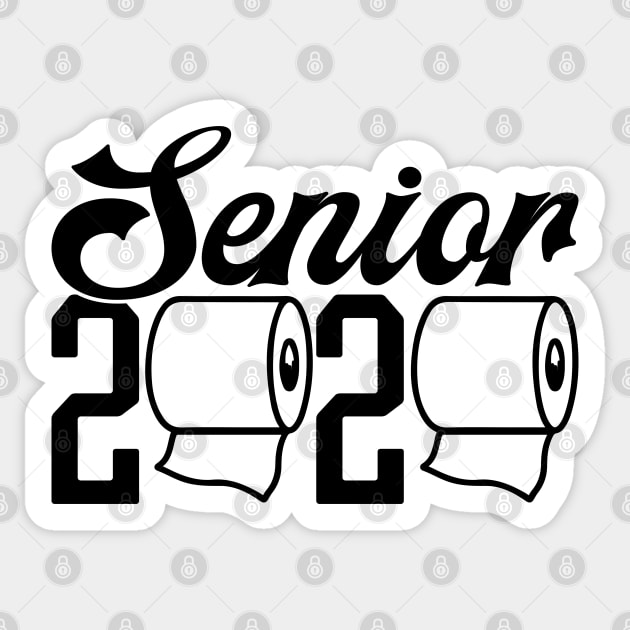 Senior 2020 Graduation Toilet Paper Sticker by Caty Catherine